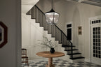 KICHLER 52475BKT Gentle Hill 27.5" 4 Light Foyer Pendant Textured Black