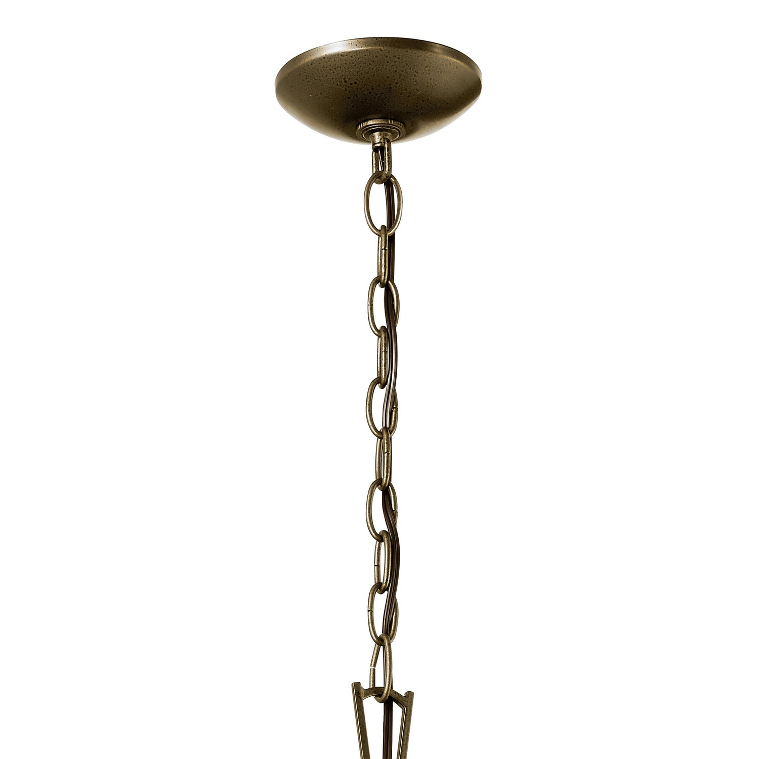 KICHLER 52475CHZ Gentle Hill 27.5" 4 Light Foyer Pendant Character Bronze