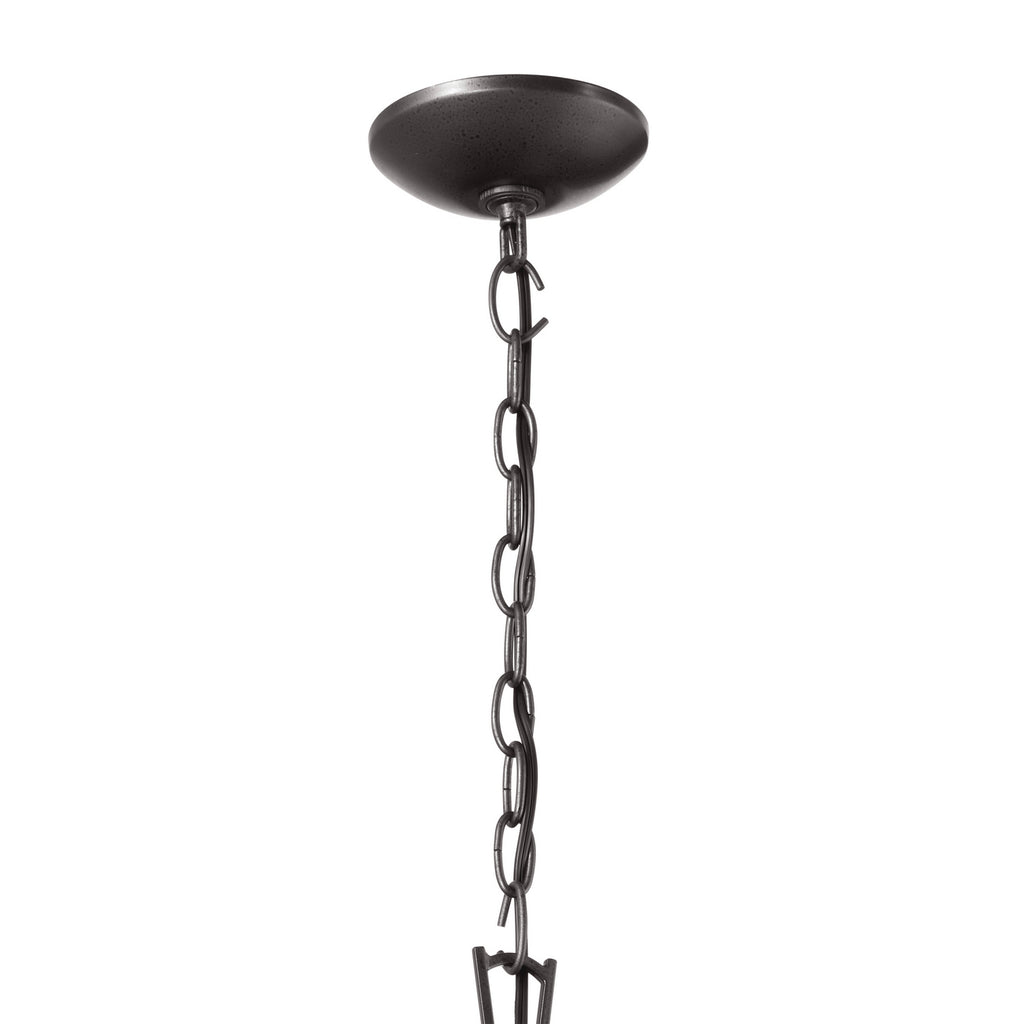 KICHLER 52475AVI Gentle Hill 27.5" 4 Light Foyer Pendant Anvil Iron