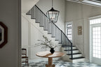 KICHLER 52475AVI Gentle Hill 27.5" 4 Light Foyer Pendant Anvil Iron