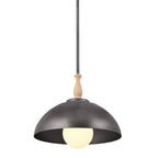 KICHLER 52476AVI Thera 14" 1 Light Pendant Anvil Iron