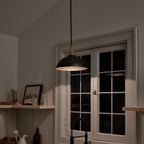 KICHLER 52476AVI Thera 14" 1 Light Pendant Anvil Iron