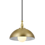 KICHLER 52476NBR Thera 14" 1 Light Pendant Natural Brass