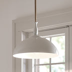 KICHLER 52476WH Thera 14" 1 Light Pendant White
