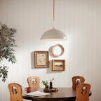 KICHLER 52477GRG Thera 18" 1 Light Pendant Greige