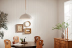 KICHLER 52477GRG Thera 18" 1 Light Pendant Greige