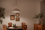 KICHLER 52477GRG Thera 18" 1 Light Pendant Greige