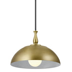 KICHLER 52477NBR Thera 18" 1 Light Pendant Natural Brass