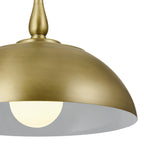 KICHLER 52477NBR Thera 18" 1 Light Pendant Natural Brass