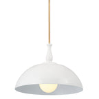 KICHLER 52477WH Thera 18" 1 Light Pendant White
