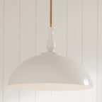 KICHLER 52477WH Thera 18" 1 Light Pendant White