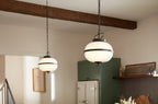 KICHLER 52478BKT Dame 12" 2 Light Pendant Textured Black