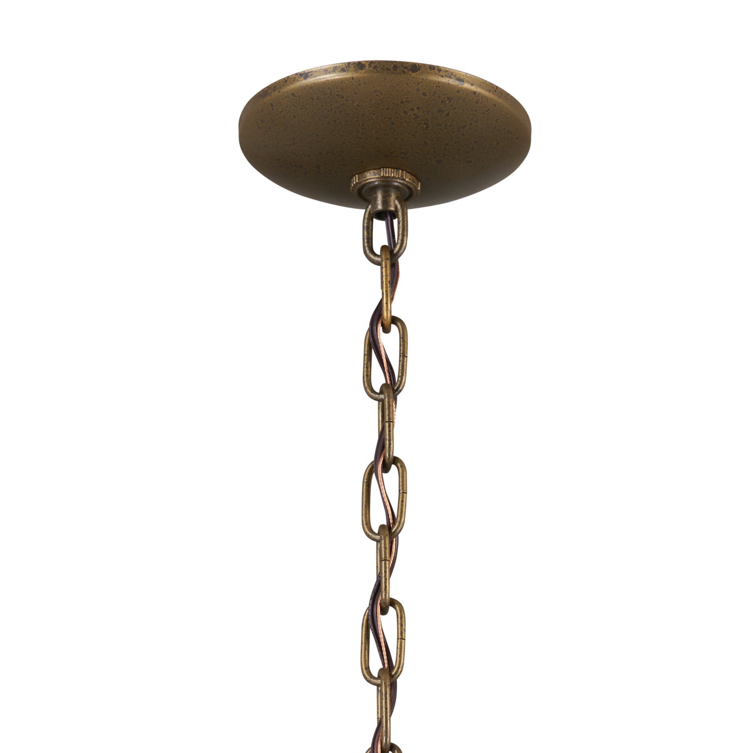 KICHLER 52478CHZ Dame 12" 2 Light Pendant Character Bronze