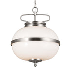 KICHLER 52478CLP Dame 12" 2 Light Pendant Classic Pewter