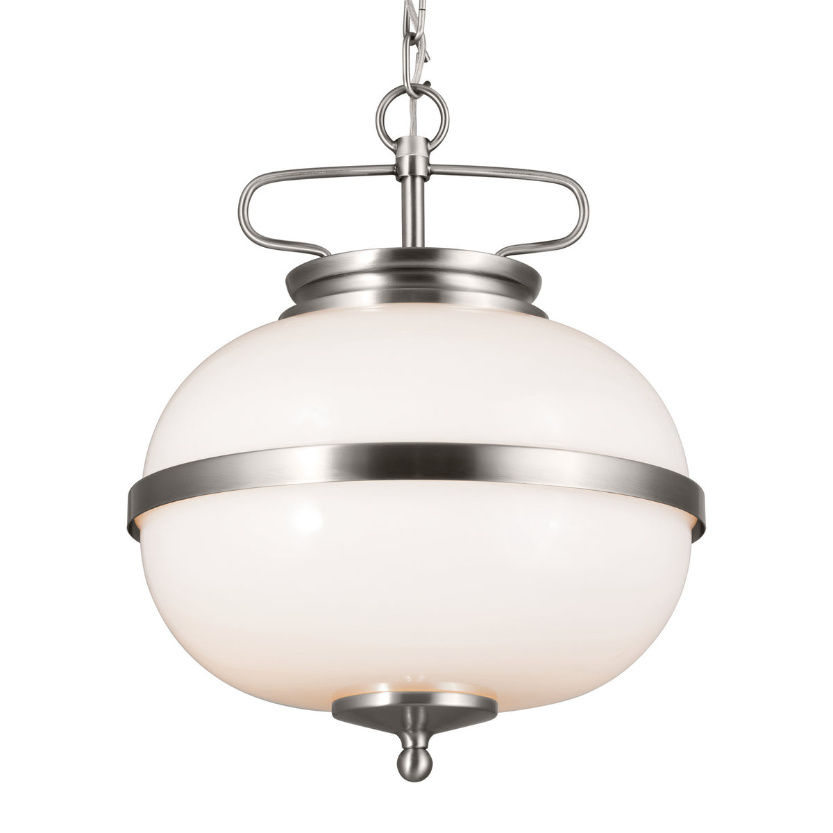 KICHLER 52478CLP Dame 12" 2 Light Pendant Classic Pewter