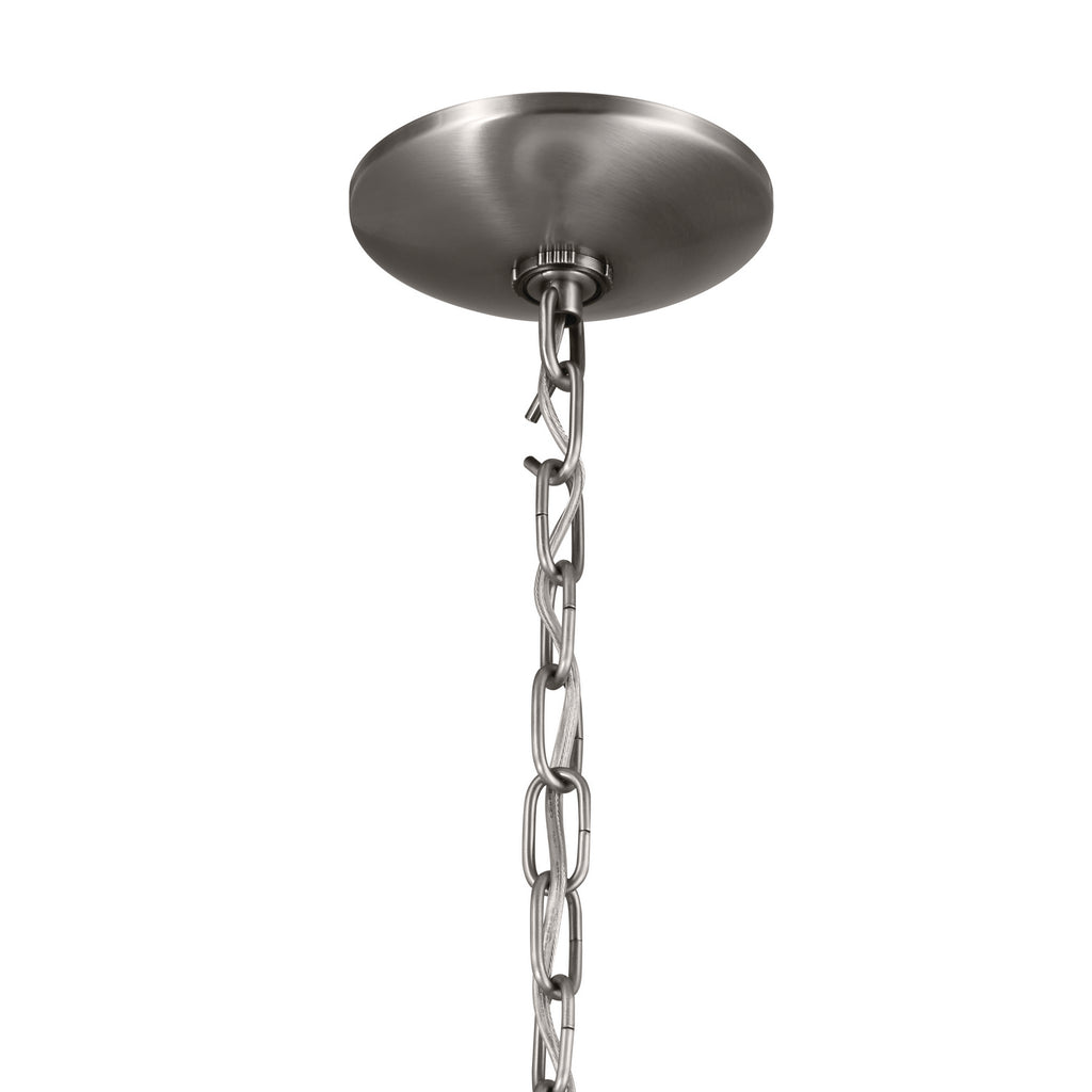 KICHLER 52478CLP Dame 12" 2 Light Pendant Classic Pewter
