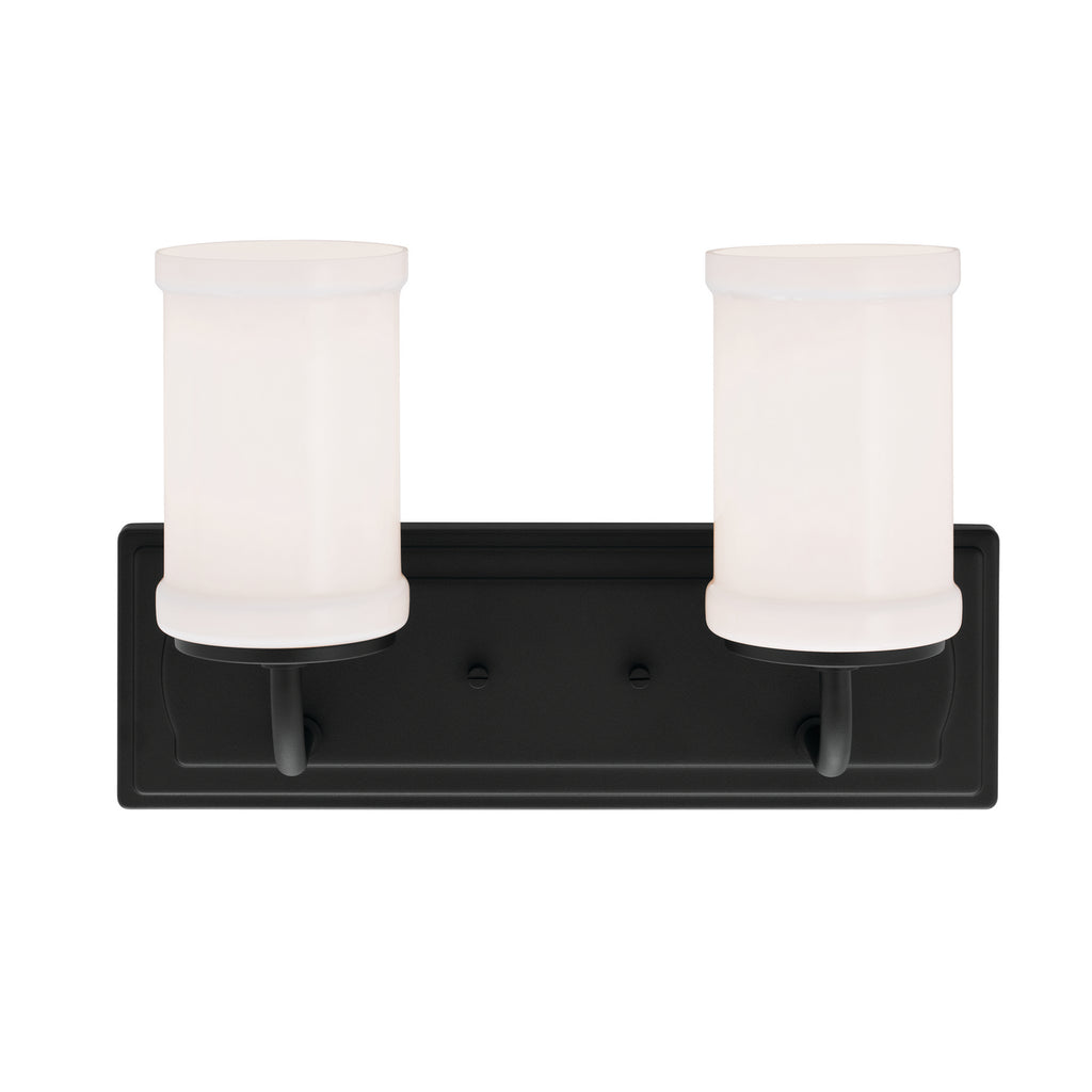 KICHLER 55130BKT Vetivene 10" 2 Light Vanity Light Textured Black
