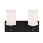 KICHLER 55130BKT Vetivene 10" 2 Light Vanity Light Textured Black