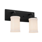KICHLER 55130BKT Vetivene 10" 2 Light Vanity Light Textured Black