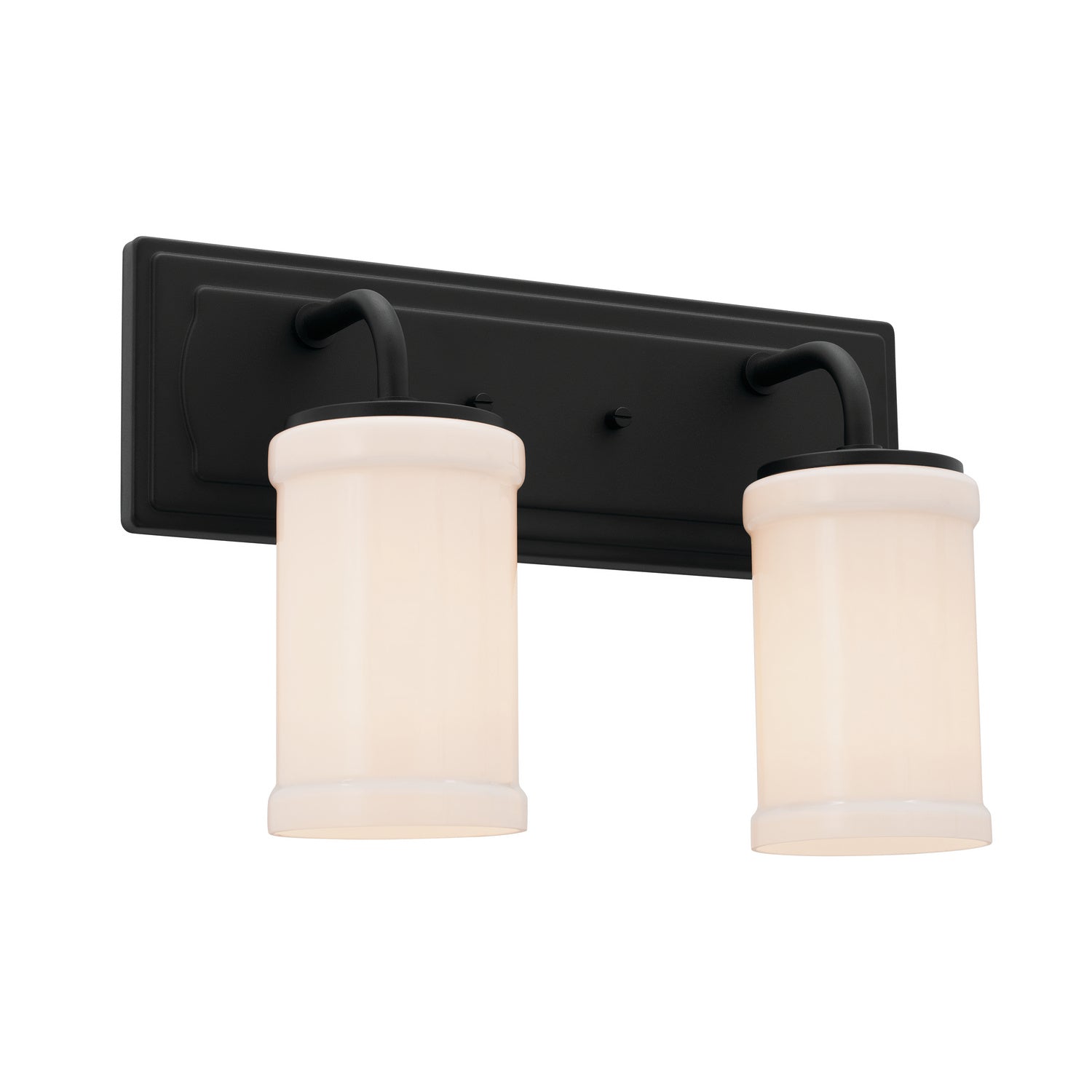 KICHLER 55130BKT Vetivene 10" 2 Light Vanity Light Textured Black