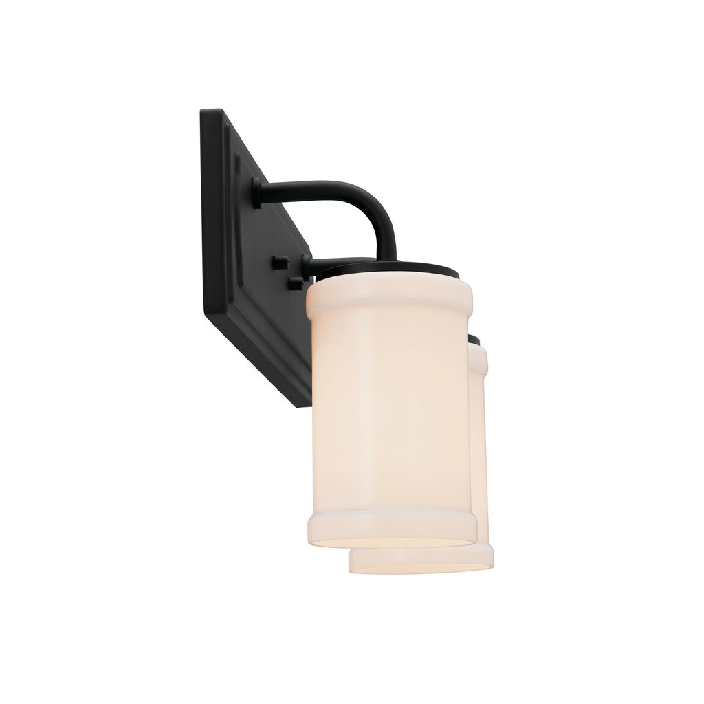 KICHLER 55130BKT Vetivene 10" 2 Light Vanity Light Textured Black