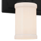 KICHLER 55130BKT Vetivene 10" 2 Light Vanity Light Textured Black