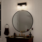KICHLER 55130BKT Vetivene 10" 2 Light Vanity Light Textured Black