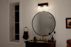 KICHLER 55130BKT Vetivene 10" 2 Light Vanity Light Textured Black