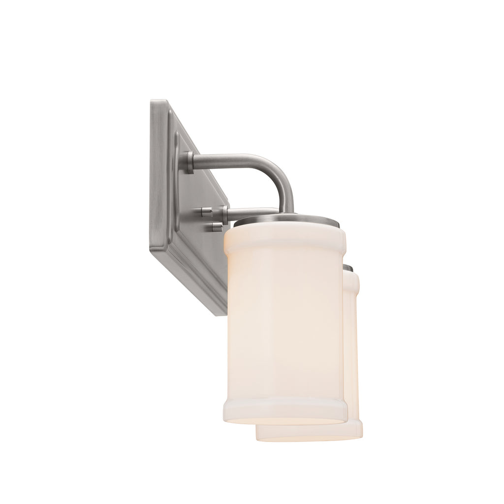 KICHLER 55130CLP Vetivene 10" 2 Light Vanity Light Classic Pewter