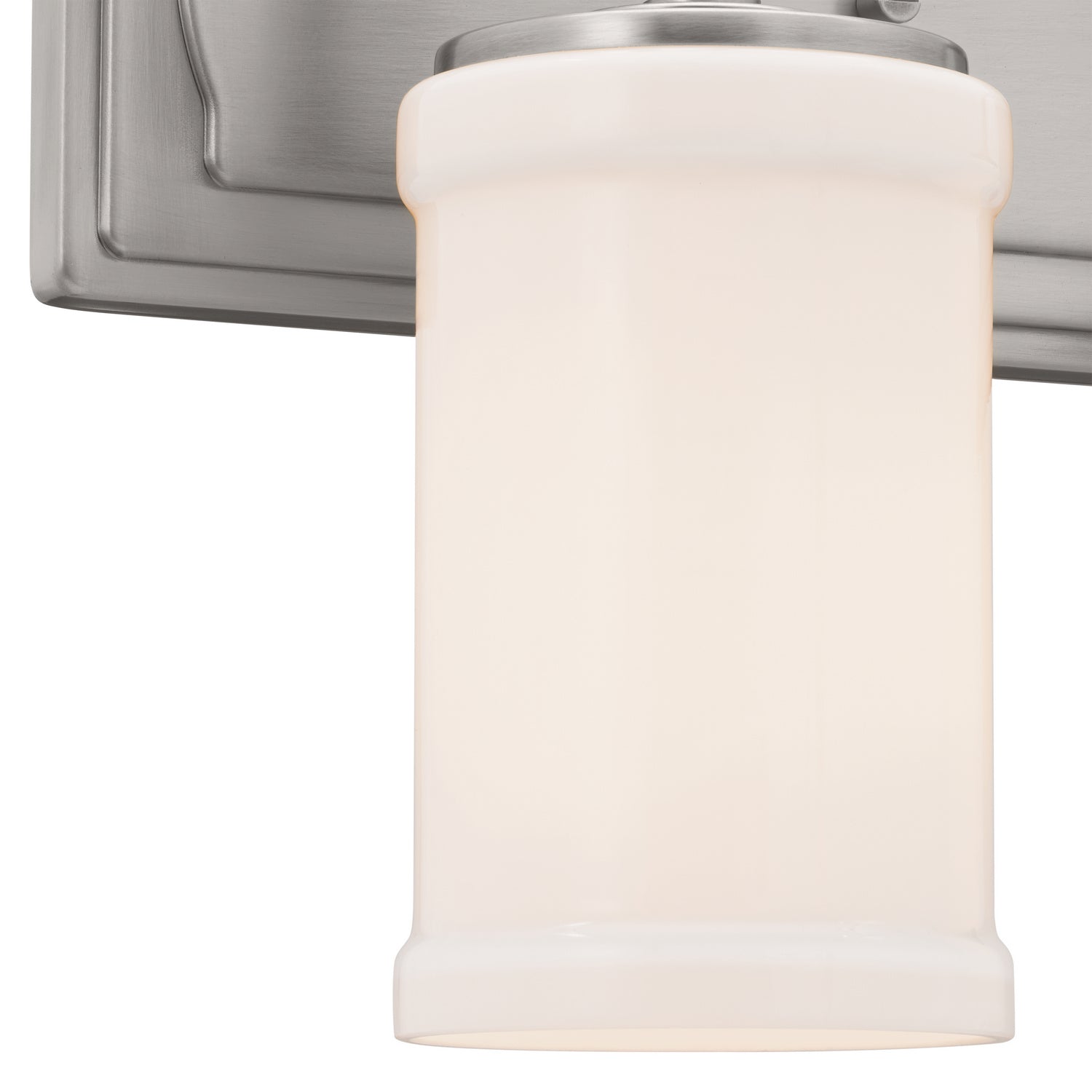 KICHLER 55130CLP Vetivene 10" 2 Light Vanity Light Classic Pewter