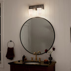 KICHLER 55130CLP Vetivene 10" 2 Light Vanity Light Classic Pewter