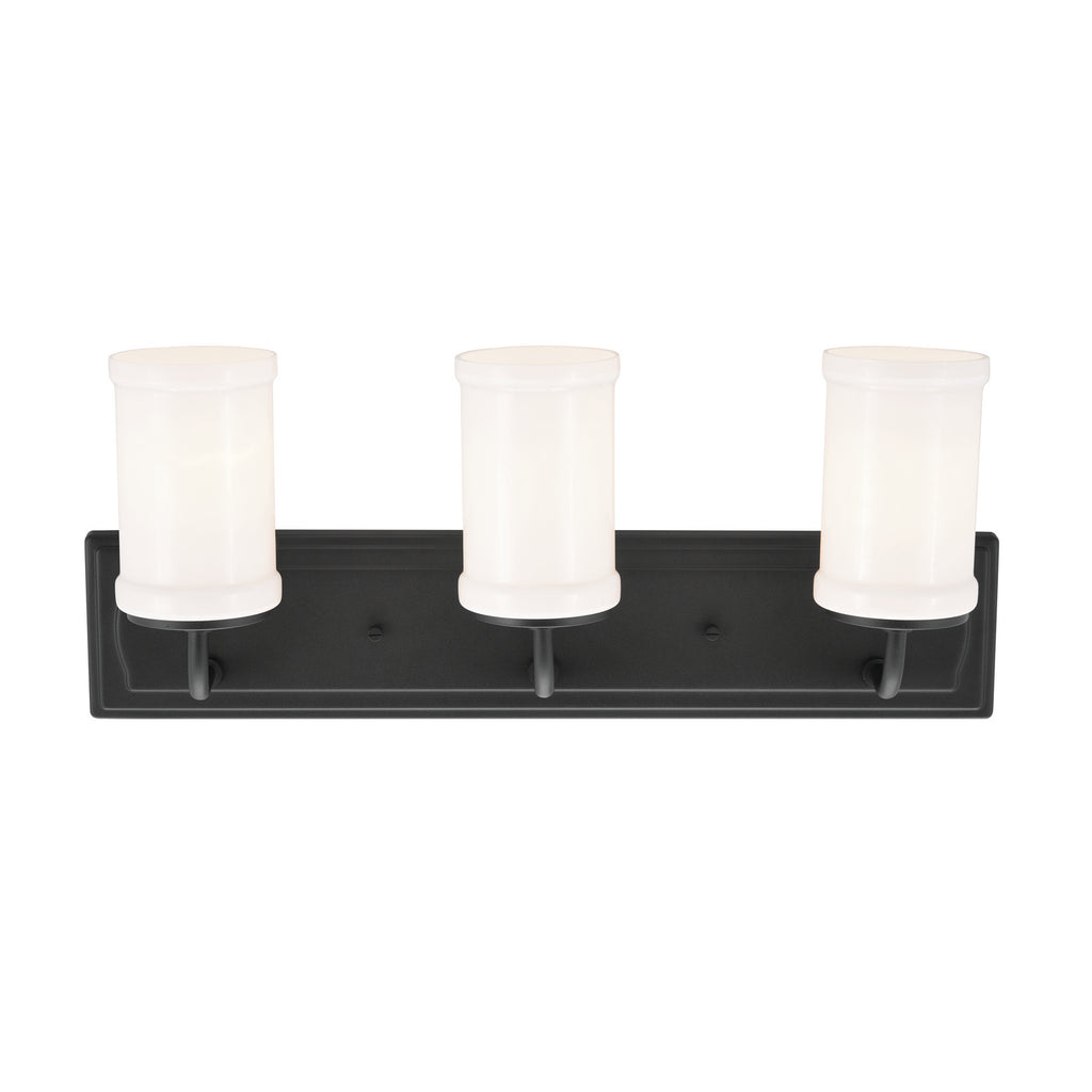 KICHLER 55131BKT Vetivene 10" 3 Light Vanity Light Textured Black