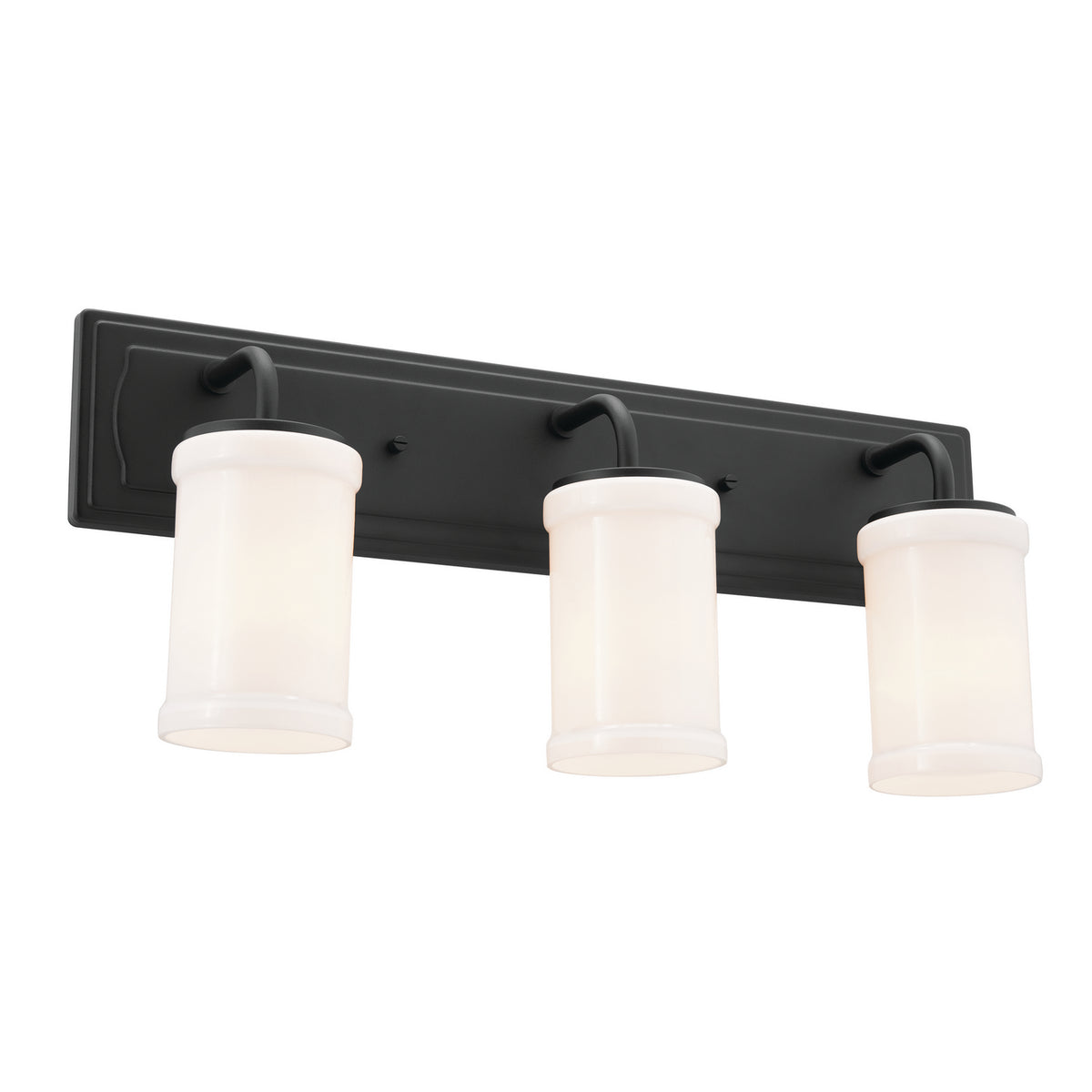 KICHLER 55131BKT Vetivene 10" 3 Light Vanity Light Textured Black
