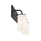 KICHLER 55131BKT Vetivene 10" 3 Light Vanity Light Textured Black