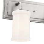 KICHLER 55131CLP Vetivene 10" 3 Light Vanity Light Classic Pewter