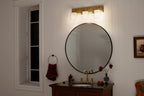 KICHLER 55131NBR Vetivene 10" 3 Light Vanity Light Natural Brass