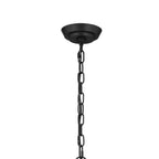 KICHLER 52480BK Truby 29" 6 Light Chandelier Black