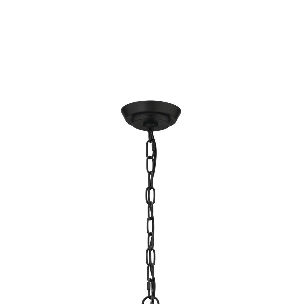 KICHLER 52481BK Truby 38" 9 Light Chandelier Black