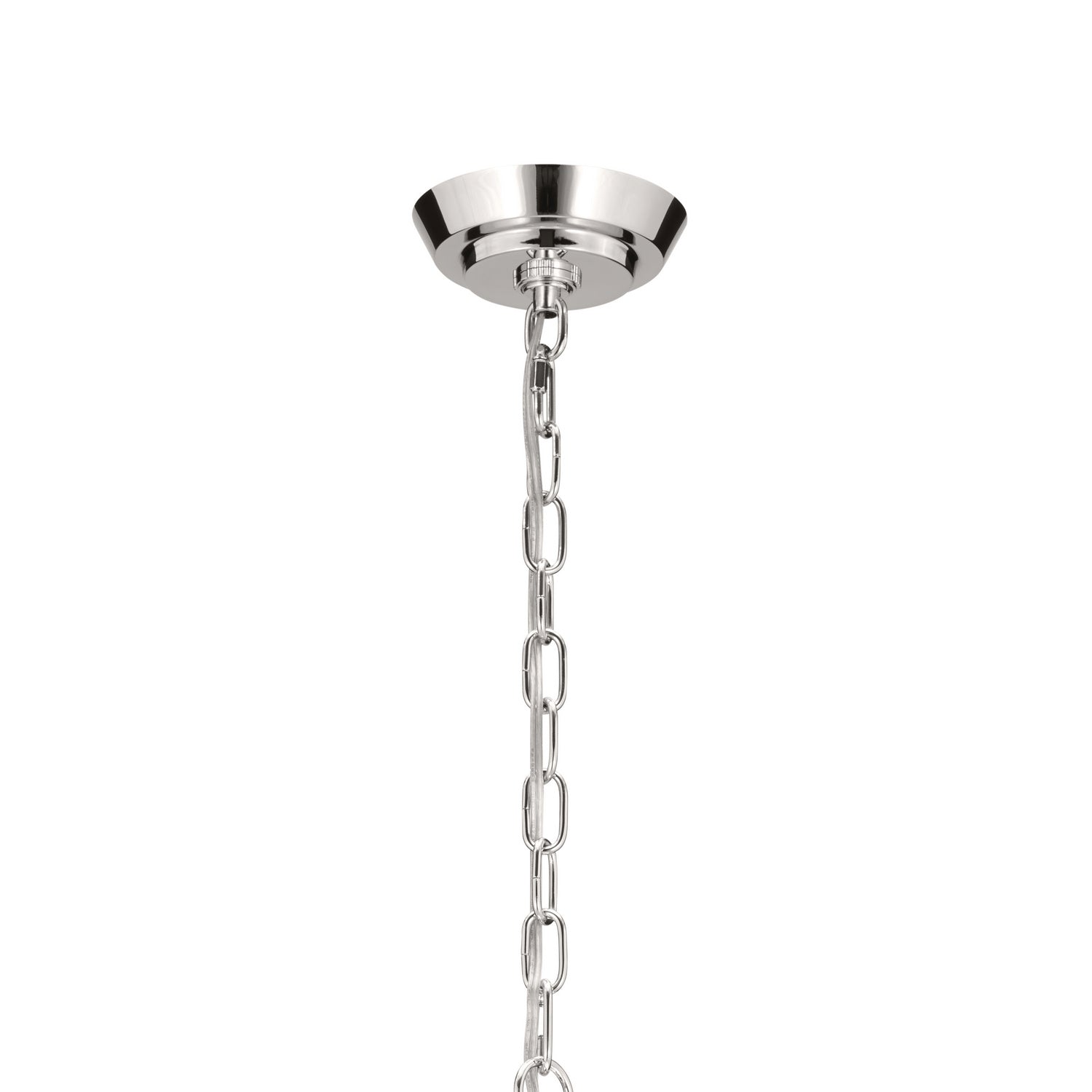 KICHLER 52480PN Truby 29" 6 Light Chandelier Polished Nickel