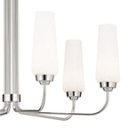 KICHLER 52480PN Truby 29" 6 Light Chandelier Polished Nickel