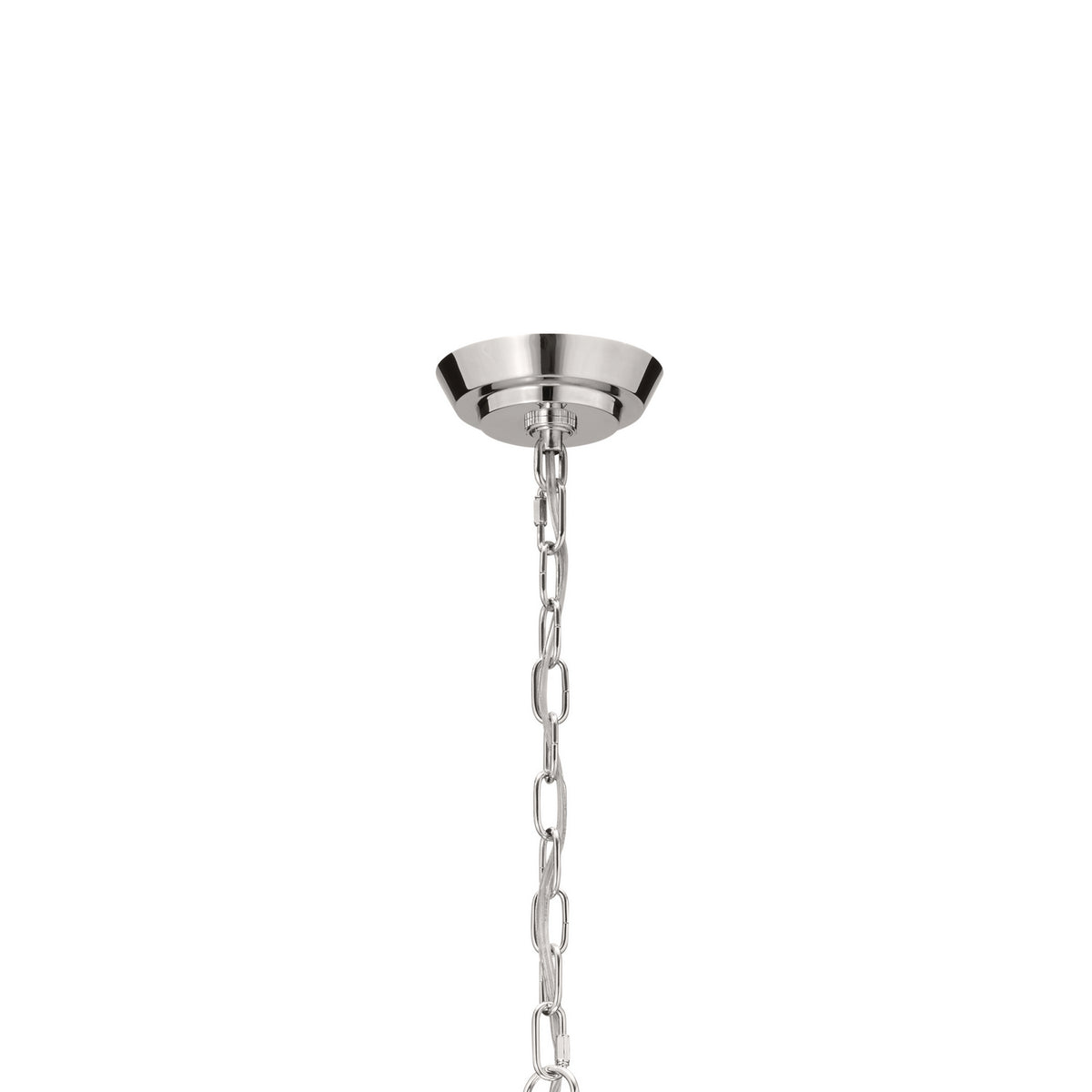 KICHLER 52481PN Truby 38" 9 Light Chandelier Polished Nickel