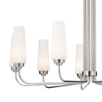 KICHLER 52481PN Truby 38" 9 Light Chandelier Polished Nickel