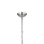 KICHLER 52482PN Truby 34" 9 Light 2-Tier Chandelier Polished Nickel