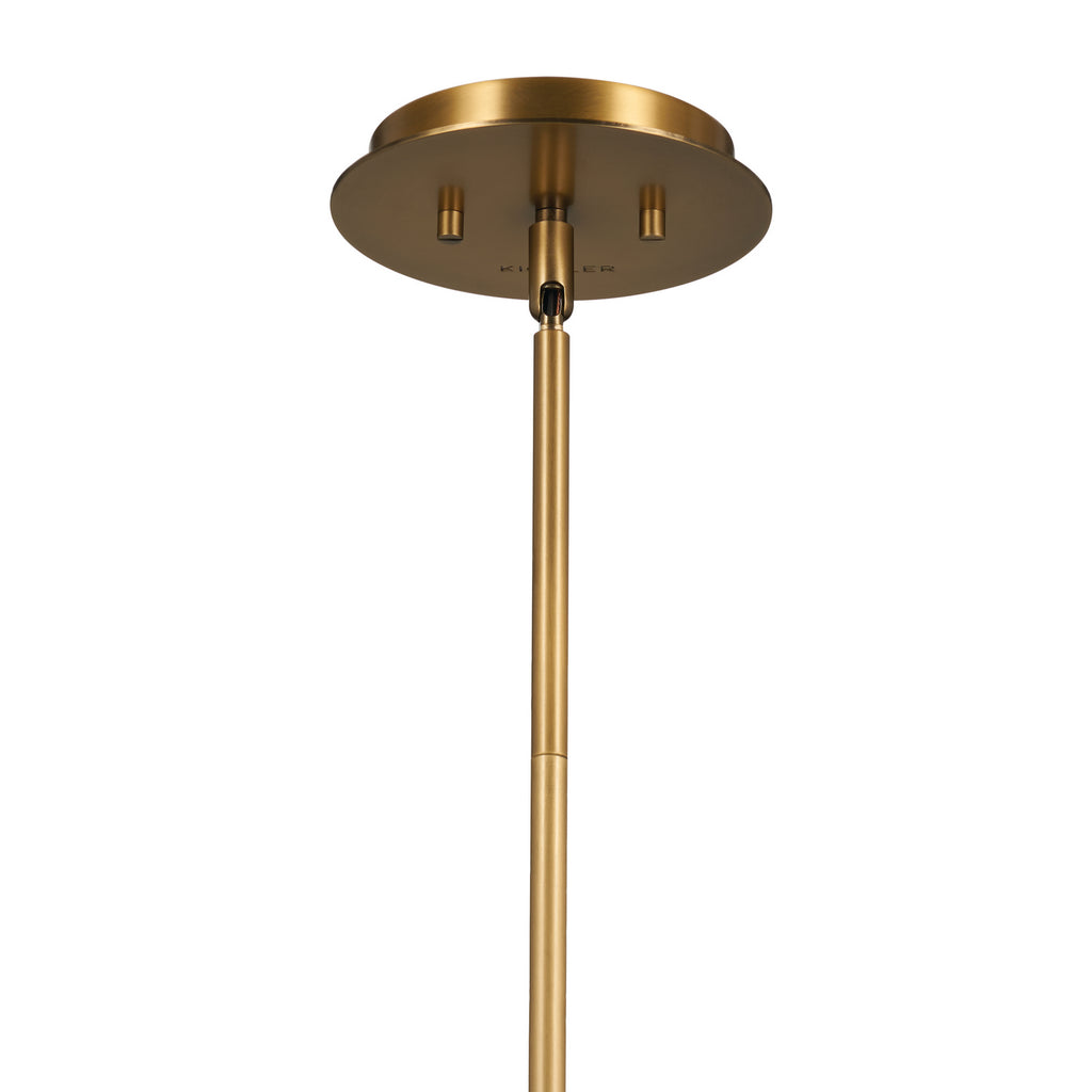KICHLER 44171BK Linara 18" 3 Light Pendant Black