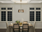 KICHLER 44171BK Linara 18" 3 Light Pendant Black