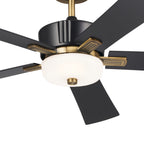 KICHLER 300395SBK Icon 56 Inch Icon Fan - Satin Black