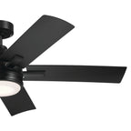 KICHLER 310075SBK Tide 52 Inch Tide Fan - Satin Black