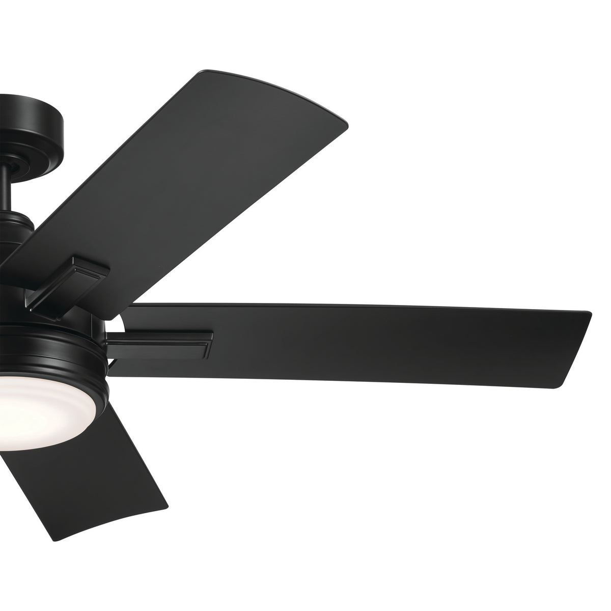 KICHLER 310075SBK Tide 52 Inch Tide Fan - Satin Black