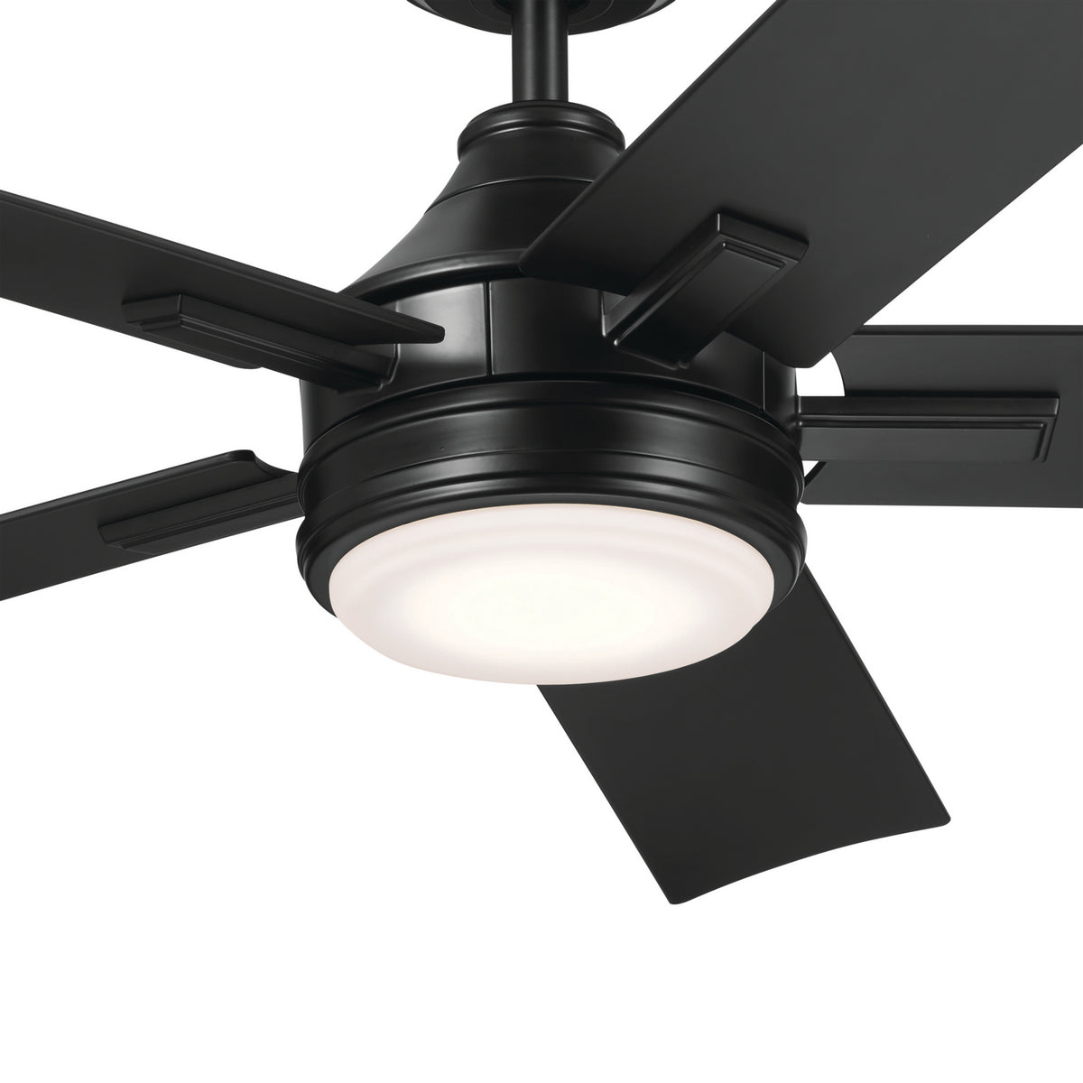 KICHLER 310075SBK Tide 52 Inch Tide Fan - Satin Black