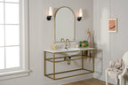 KICHLER 55073BK Truby 11.5" 1 Light Wall Sconce With Satin Etched Cased Opal Glass Polished Nickel